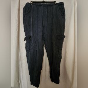 Women's Black Cargo Pants
